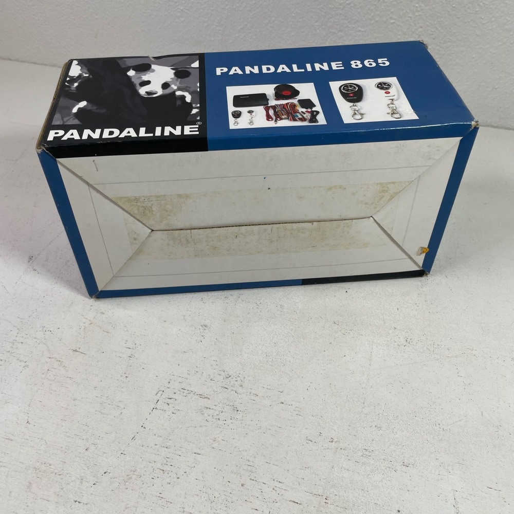 Pandaline 865 Car Alarm System 12V 15W Security Kit with 2 Remote Key Fobs New - Picture 16 of 16